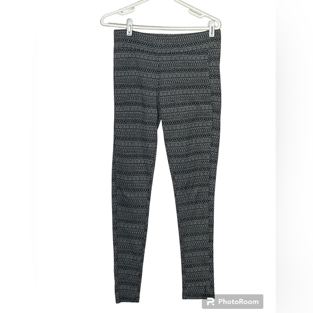 Kavu Gray/Black Leggings Sz Med